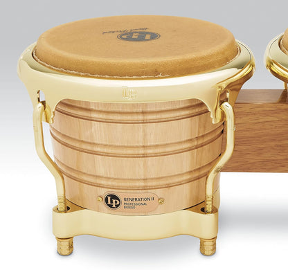 Latin Percussion LP201AX-2AW Generation II Natural Bongos