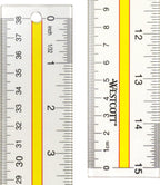 Westcott Acrylic Data Highlight Reading Ruler 15-inch