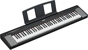Yamaha NP35B 76-Key Piaggero Ultra-Portable Digital Piano Black