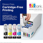 Epson EcoTank ET-2803 Cartridge-Free Wireless Printer Renewed