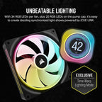 Corsair iCUE Link H170i LCD Liquid CPU Cooler