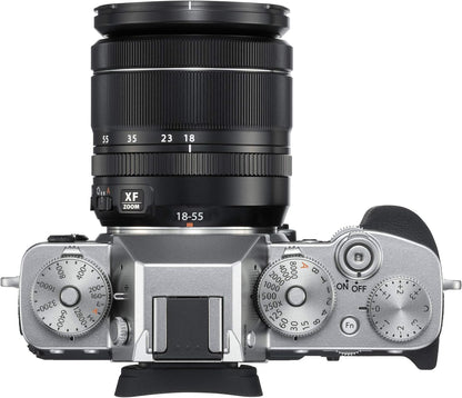 Fujifilm X-T3 Mirrorless Camera XF18-55 Lens Kit Silver