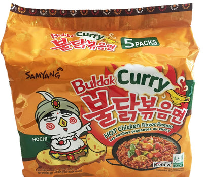 Samyang Fire Hot Curry Chicken Ramen 5-Pack
