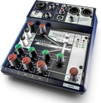 Soundcraft Notepad-5 5-Channel Mixer USB Audio Interface