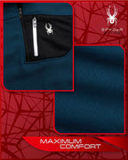 Spyder UKDapper Men's Quarter Zip Fleece Sweater