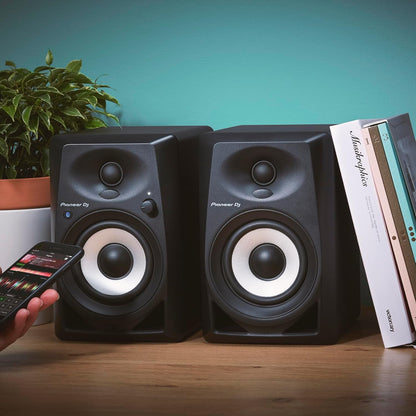 Pioneer DJ DM-40BT 4-Inch Desktop Monitor System Bluetooth