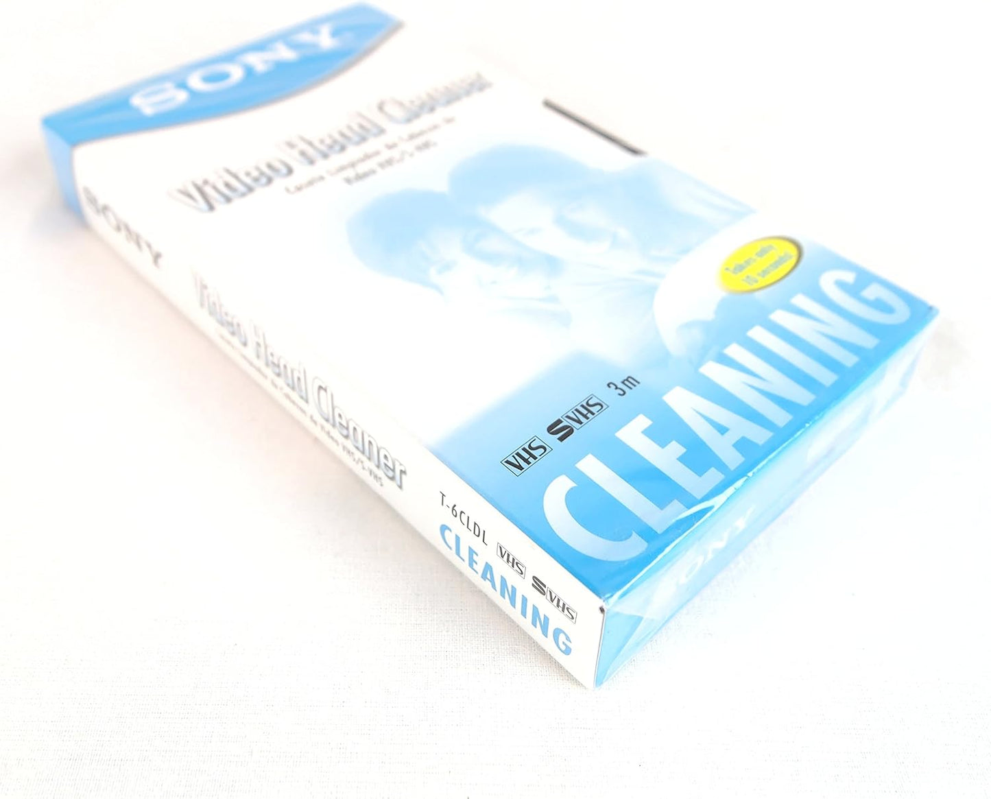 Sony T-6CLDL VHS / S-VHS Video Head Cleaner