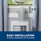 GE APFD06JASW 6,100 BTU Portable Air Conditioner