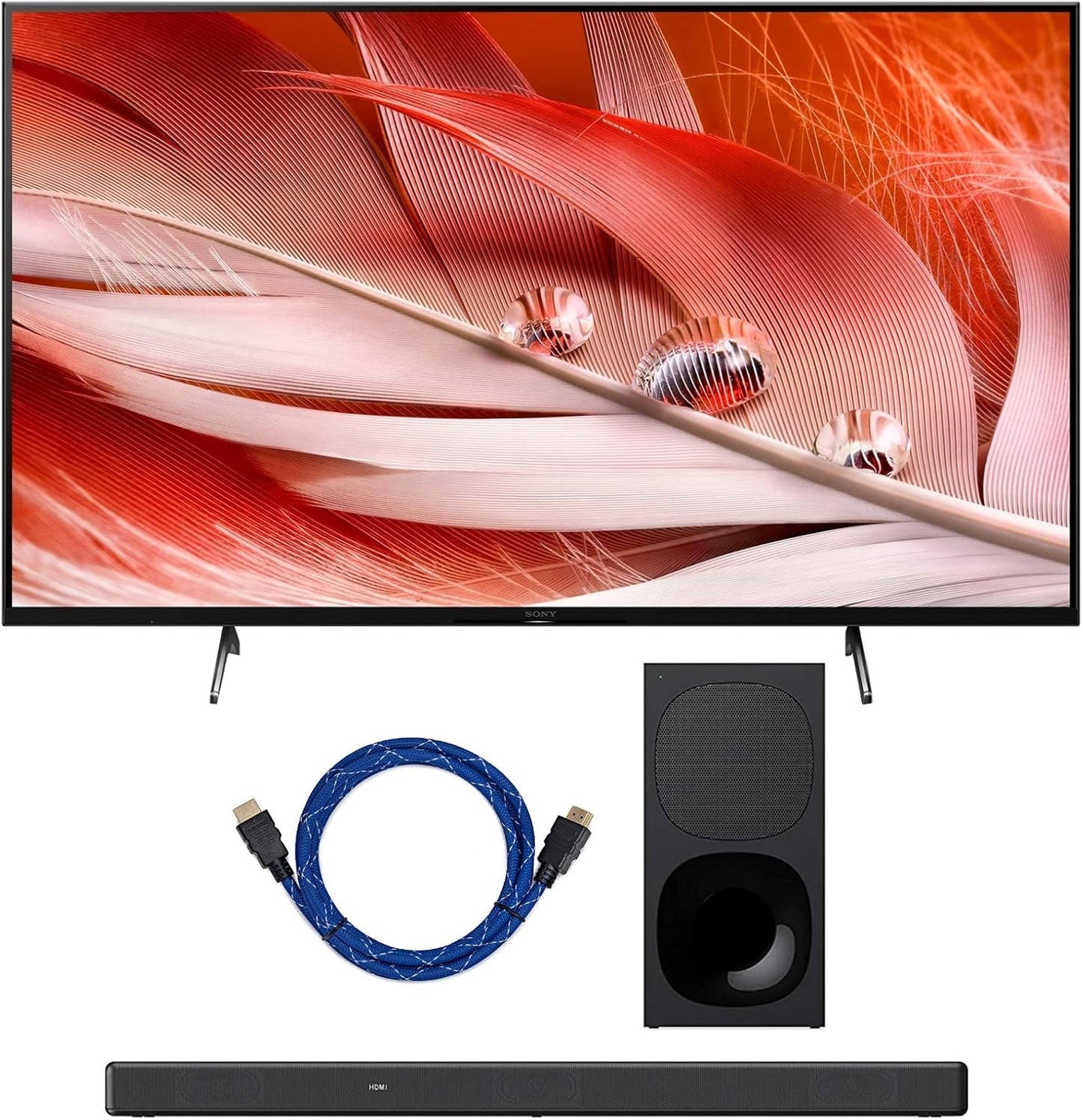 Sony BRAVIA XR XR55X90J 55" 4K TV Soundbar Bundle