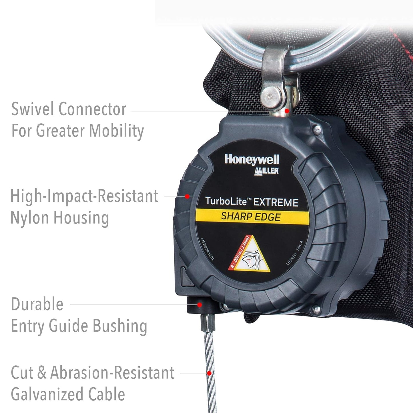 Miller MFLEC2-12/9FT TurboLite Edge 9ft Fall Limiter