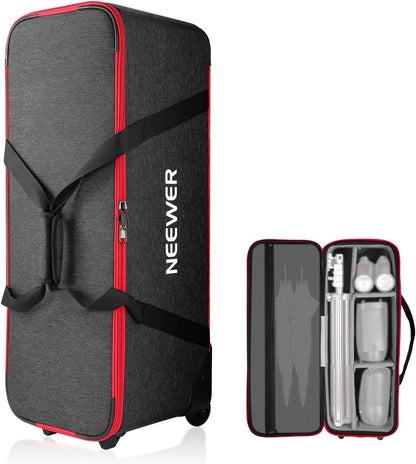 Neewer Rolling Trolley Case for Photo Studio Equipment