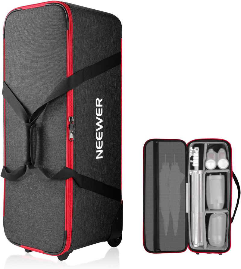 Neewer Rolling Trolley Case for Photo Studio Equipment — main product image