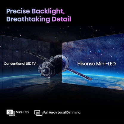 Hisense 85U7K 85-Inch Mini-LED ULED 4K Google Smart TV