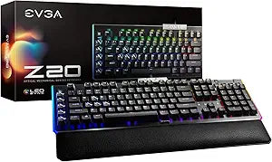 EVGA 812-W1-20US-KR Z20 RGB Optical Mechanical Keyboard — main product image