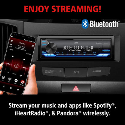 JVC KD-SX27BT Bluetooth Car Stereo Receiver