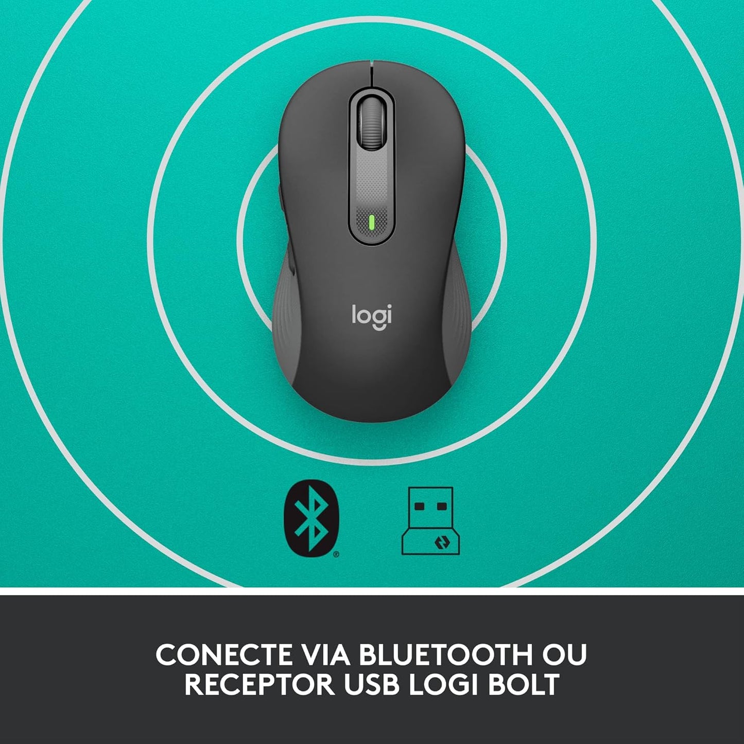 Logitech 910-006250 Signature M650 Graphite Wireless Mouse