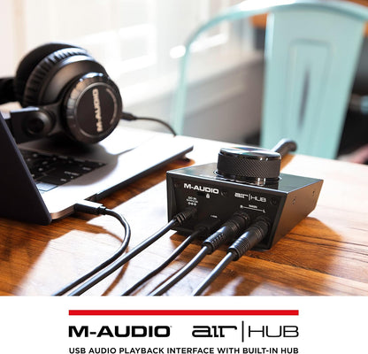 M-Audio AIR Hub USB Audio Interface with 3-Port Hub & Software