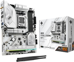 ASRock B850 Steel Legend WiFi AMD Ryzen Motherboard