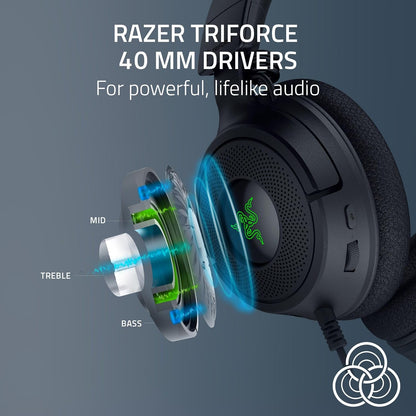 Razer RZ04-05180100-R3U1 Kraken V4 X Wired Gaming Headset