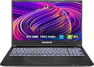 Gigabyte G5 KE-52US213SH 15.6" FHD 144Hz RTX 3060 Gaming Laptop