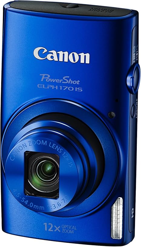 Canon 0130C001 PowerShot ELPH 170 is (Blue) Camera