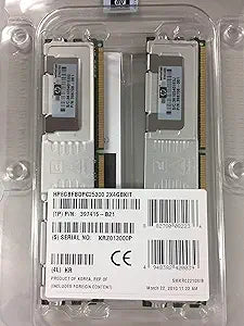 HP 397415-B21 8GB (2x4GB) FB-DIMM DDR2 Memory Kit
