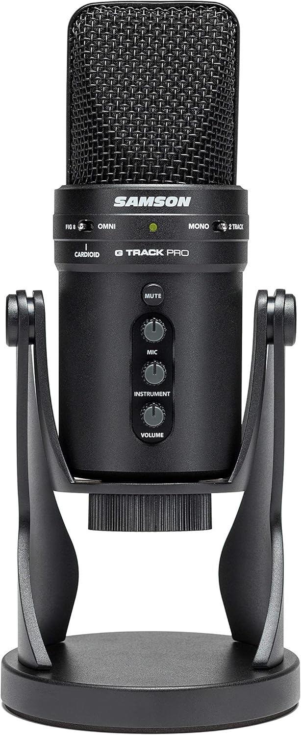 Samson 1UPRO G-Track Pro USB Mic Boom Arm Kit