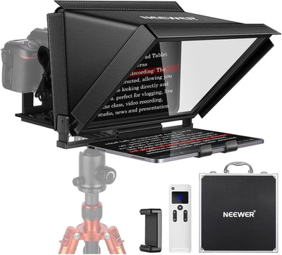 Neewer 10099289 14" Teleprompter iPad Tablet Smartphone