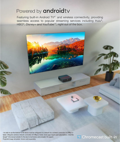 Epson LS300 EpiqVision Ultra Short Throw Laser Projector (Renewed)