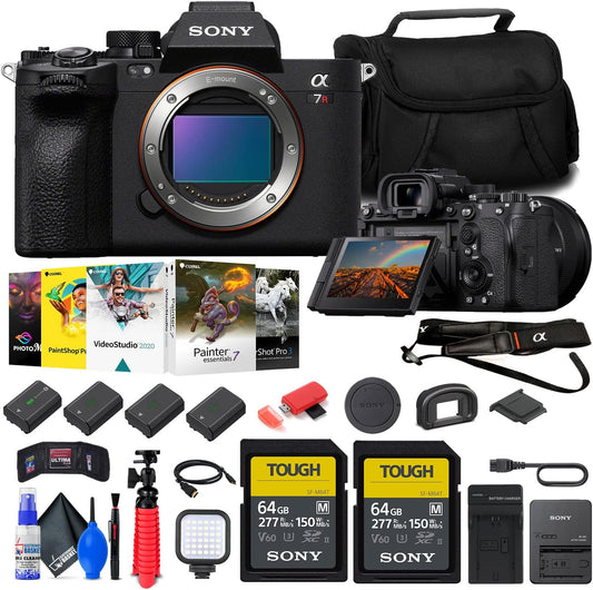 Sony ILCE7RM5/B a7R V Mirrorless Camera Bundle (Renewed)