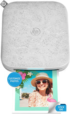 HP AMZHPIS3X4K1W Sprocket 3x4 Instant Photo Printer Kit