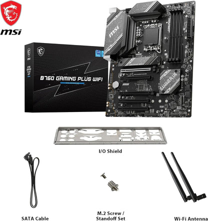 MSI 7D98-007R B760 Gaming Plus WiFi Motherboard