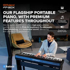 Roland FP-90X-BK 88-Key Portable Digital Piano Amplifier
