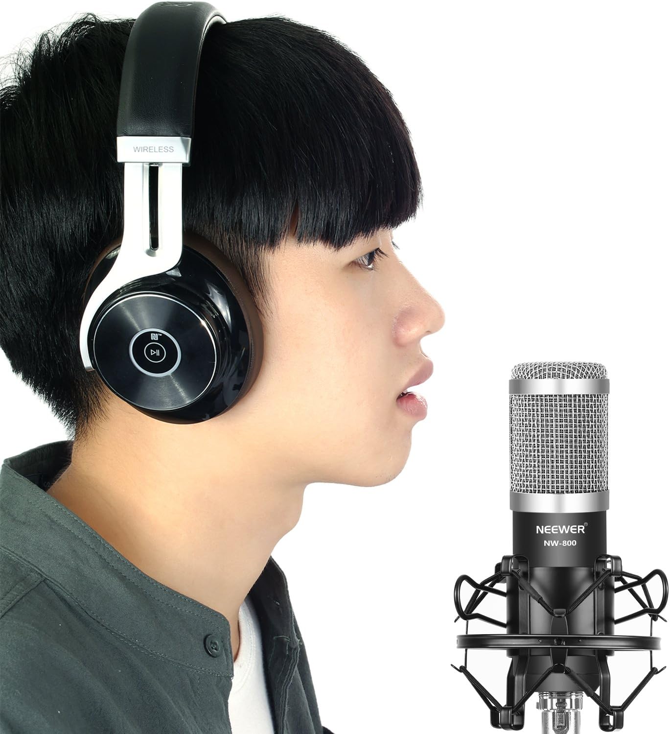 Neewer 40092174 Cardioid Studio Condenser Microphone Set