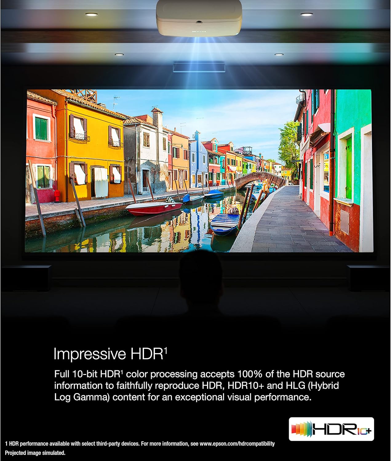 Epson LS11000 Home Cinema 4K PRO-UHD Laser Projector