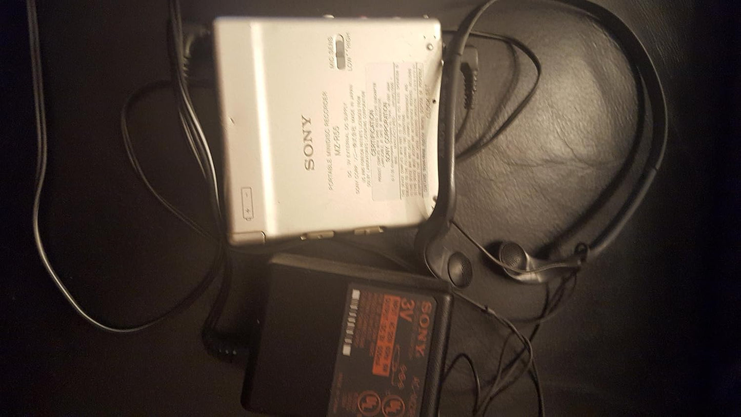 Sony MZ-R55 Portable MiniDisc Player - Recorder with Mega Bass