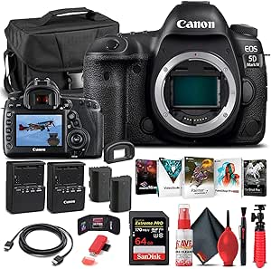 Canon 1483C002 EOS 5D Mark IV DSLR Body Bundle