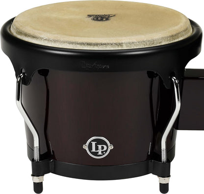 Latin Percussion LPA601 Aspire Oak Bongos Dark Wood
