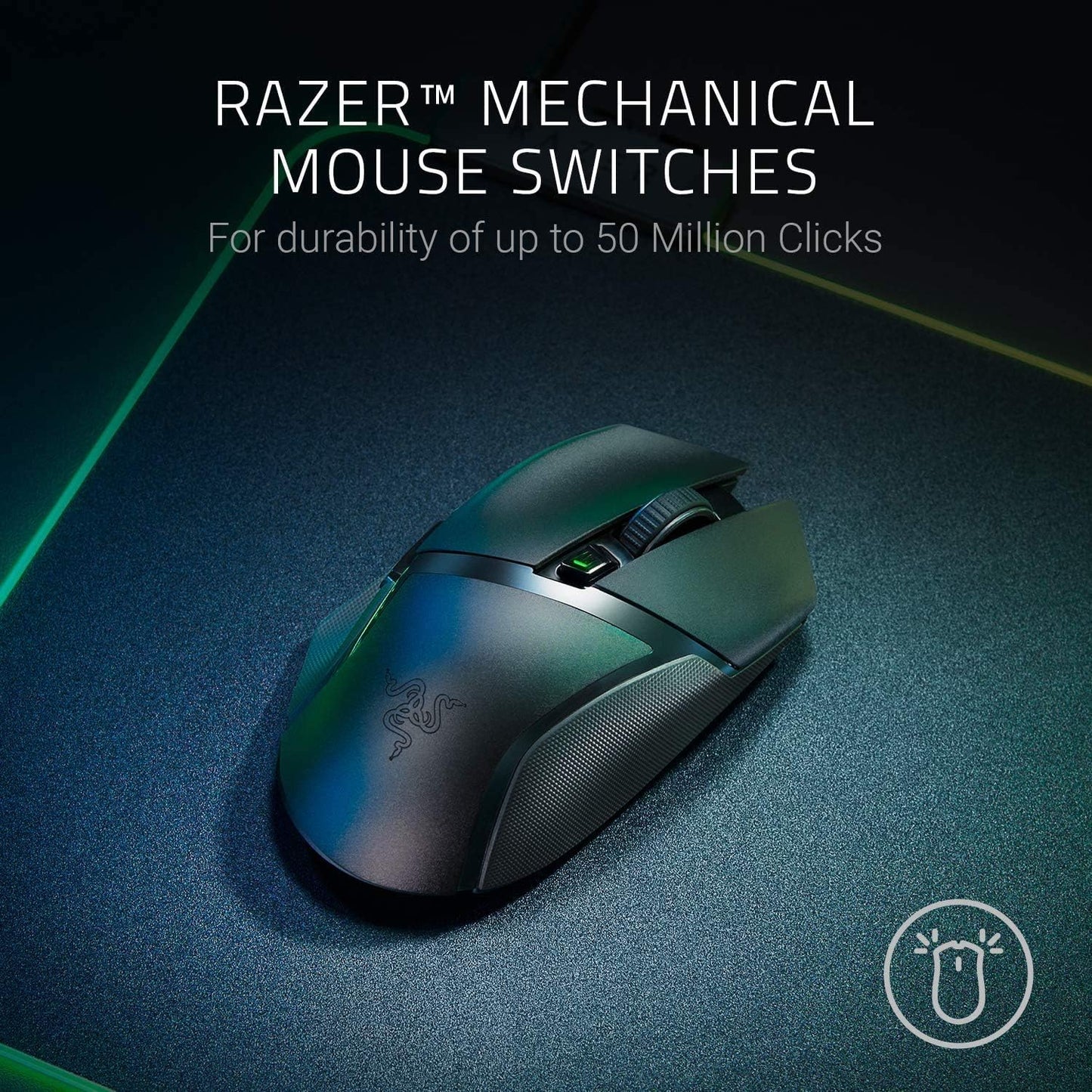 Razer RZ01-03150100-R3A1 Basilisk X Hyperspeed Wireless Gaming Mouse