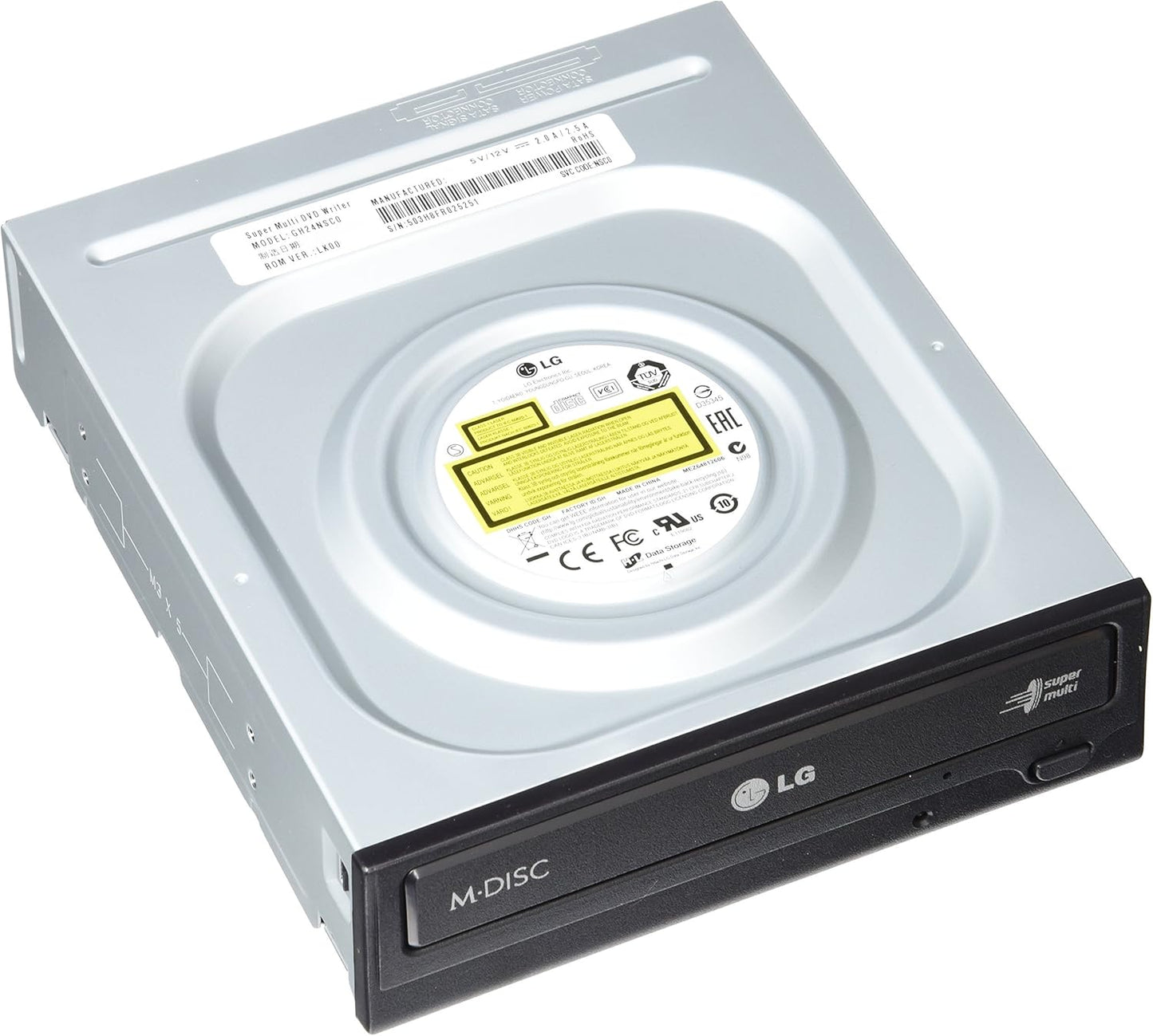 LG GH24NSC0R 24X SATA Internal DVD Rewriter
