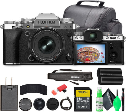 Fujifilm X-T5 16-50mm Lens Mirrorless Camera Bundle