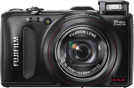 Fujifilm 4003978 FinePix F550 EXR Black Digital Camera