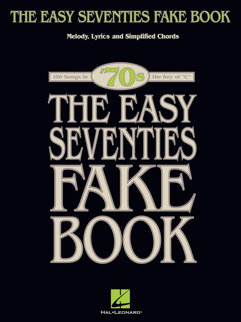 Hal Leonard Easy Seventies Fake Book Music — main product image