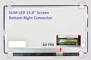 HP HP 15T-R000 15.6" Slim LED Laptop Screen