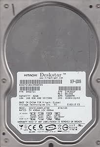 Hitachi HDS721680PLAT80 82GB IDE 3.5 Hard Drive