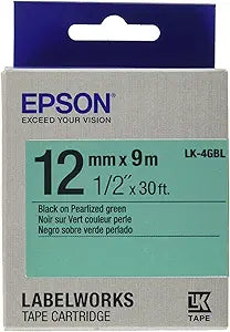 Epson 3G9779 Label Tape Black/Green — main product image
