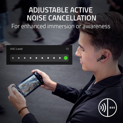 Razer RZ12-04590100-R3U1 Hammerhead Pro HyperSpeed Wireless Gaming Earbuds