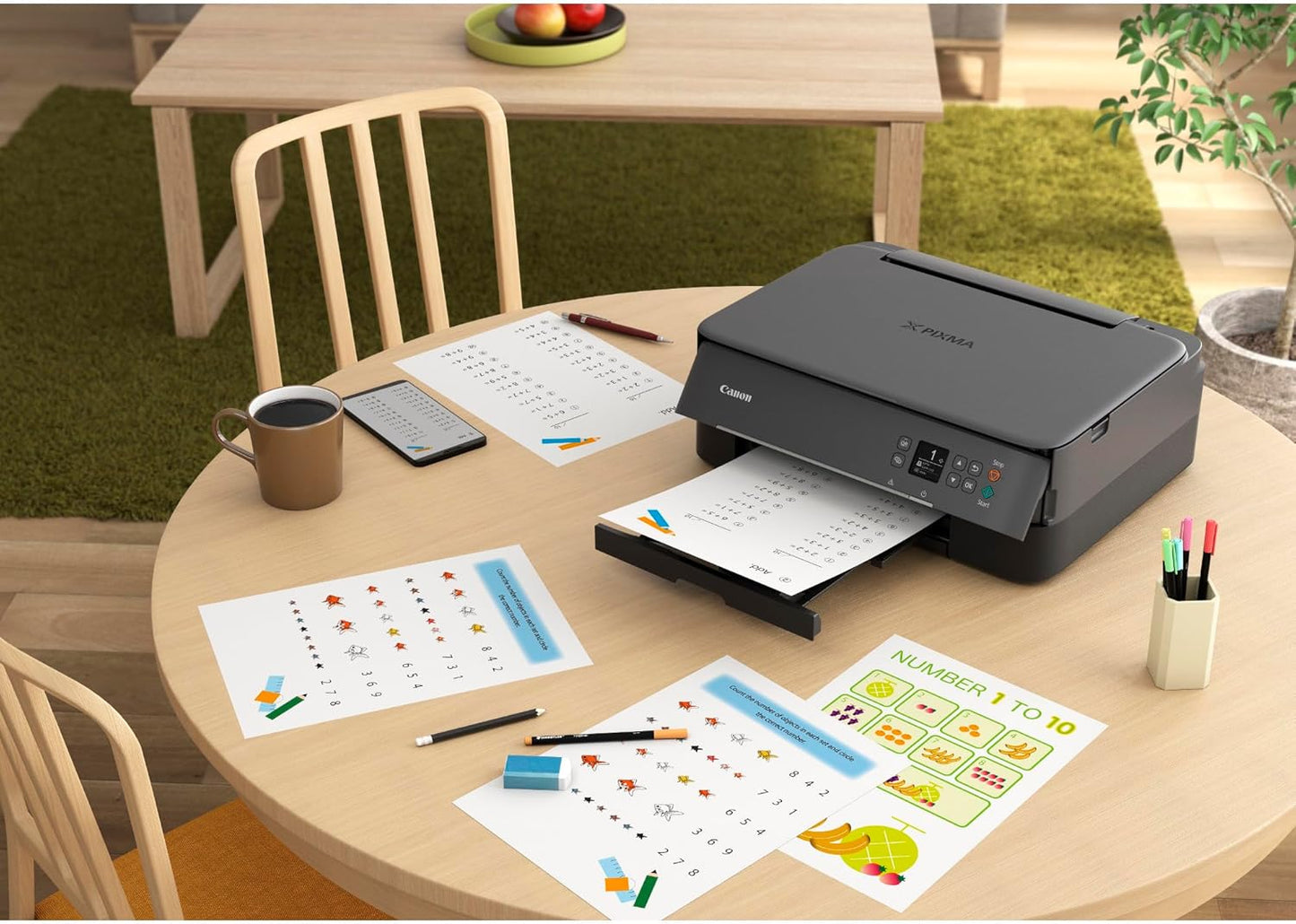 Canon 4462C002 TS6420 All-in-One Wireless Printer - Black