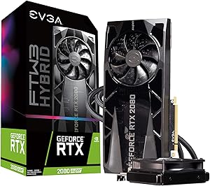EVGA 08G-P4-3288-KR RTX 2080 Super FTW3 Hybrid Gaming Card