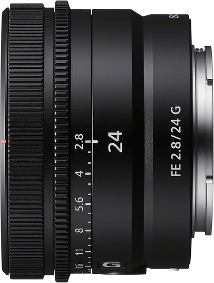 Sony FE SEL24F28G - 24mm F2.8 G Lens - Full-Frame Compact